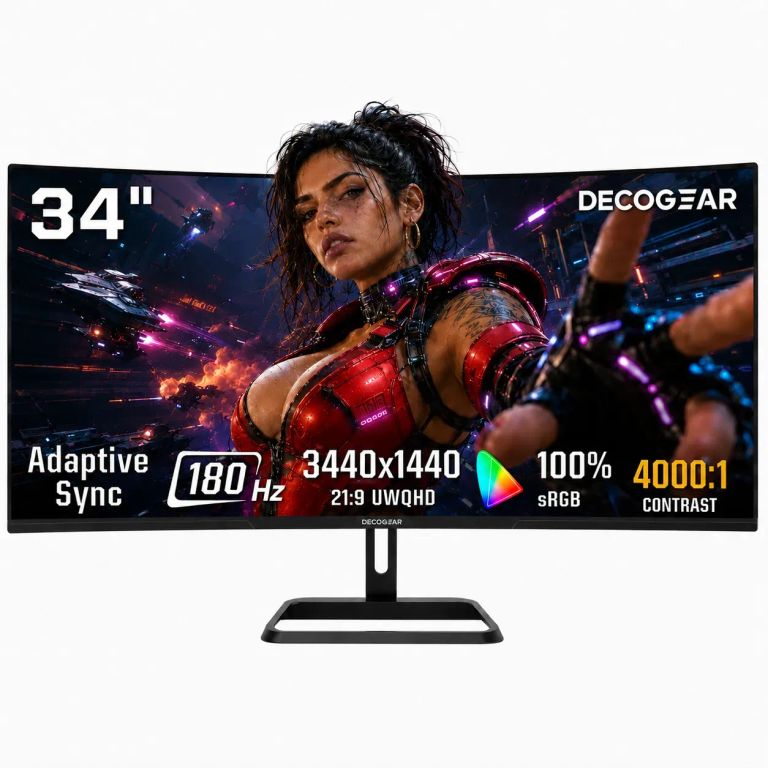 Monitor Gamer UltraWide 34" UWQHD 180Hz