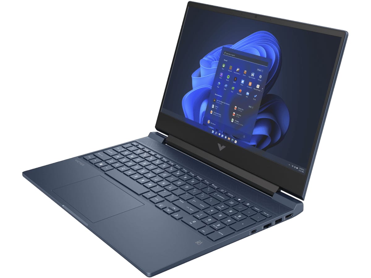 Notebook Gamer HP Victus 15 Core i5 RTX 4050 16GB 512GB Azul