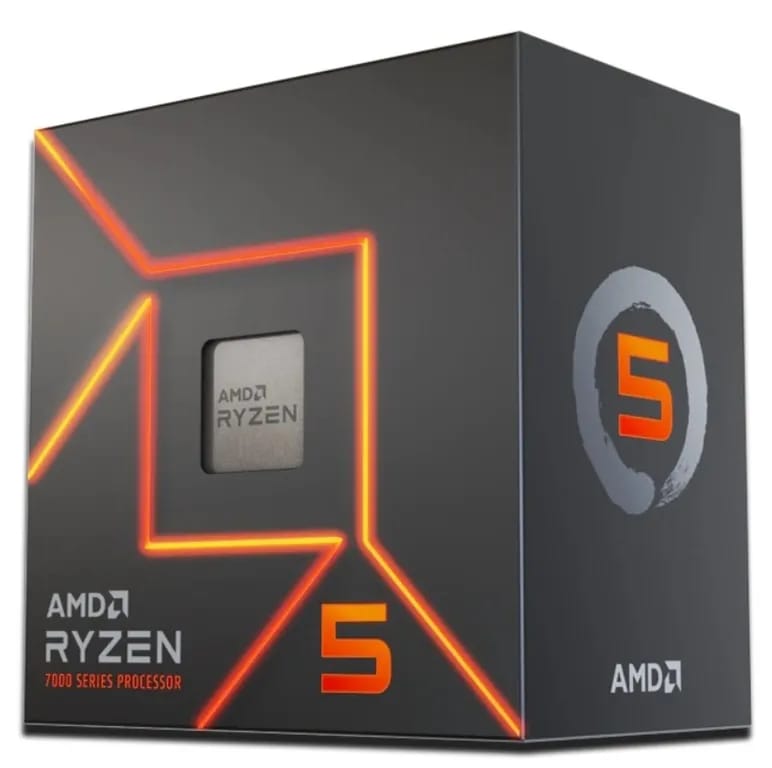 Procesador AMD Ryzen 5 7600 AM5 6 Núcleos 5,1 GHz