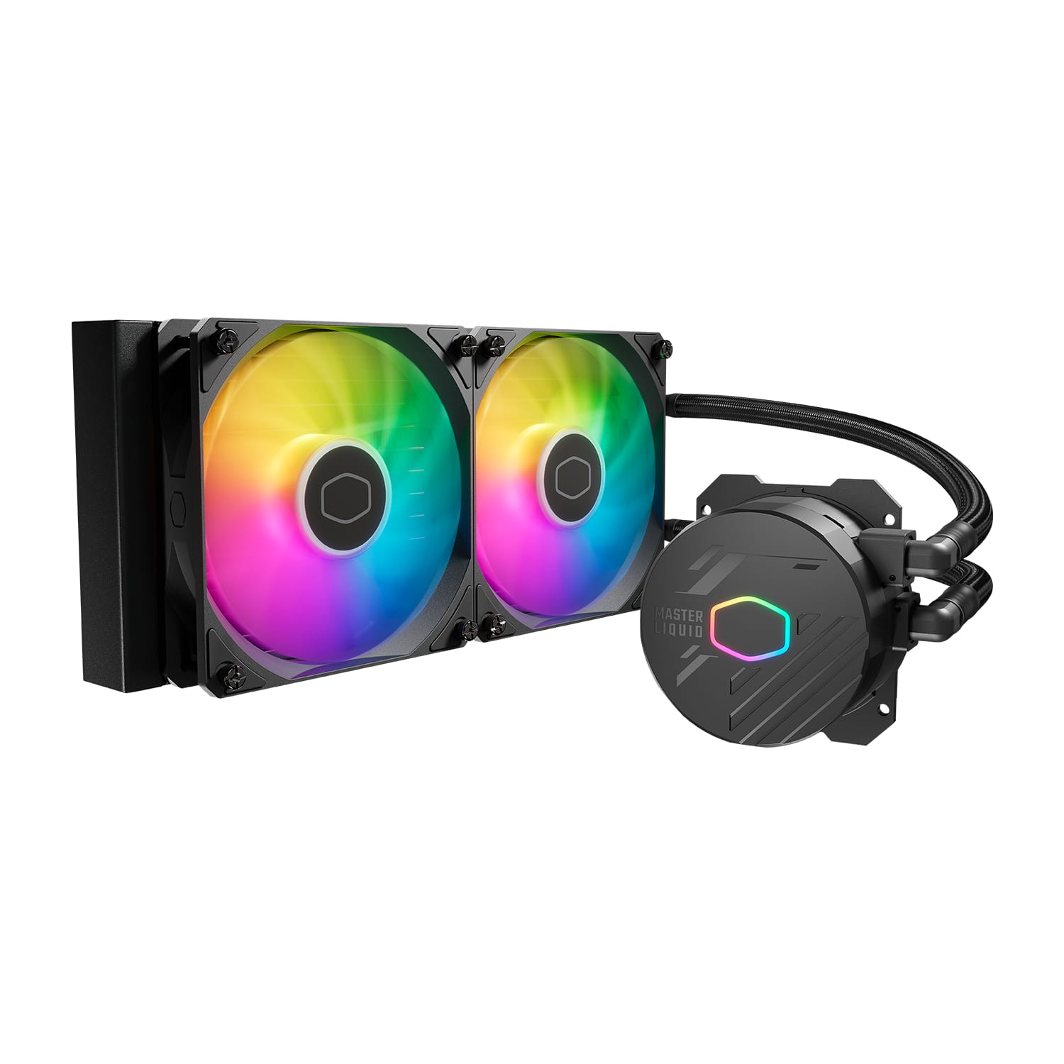Refrigeración Líquida Cooler Master MasterLiquid 240L Core ARGB 240 mm Negra