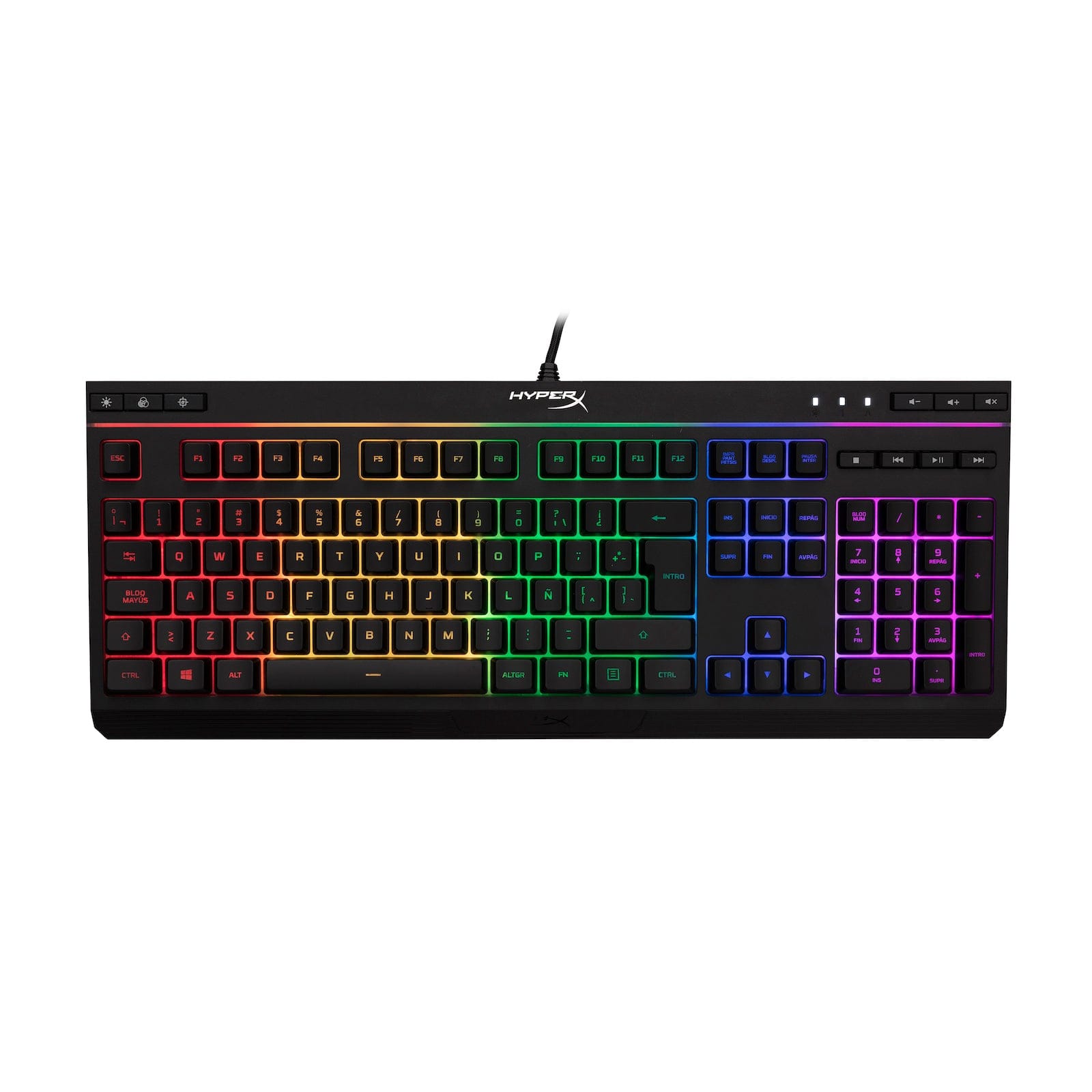 Teclado Gamer HyperX Alloy Core RGB
